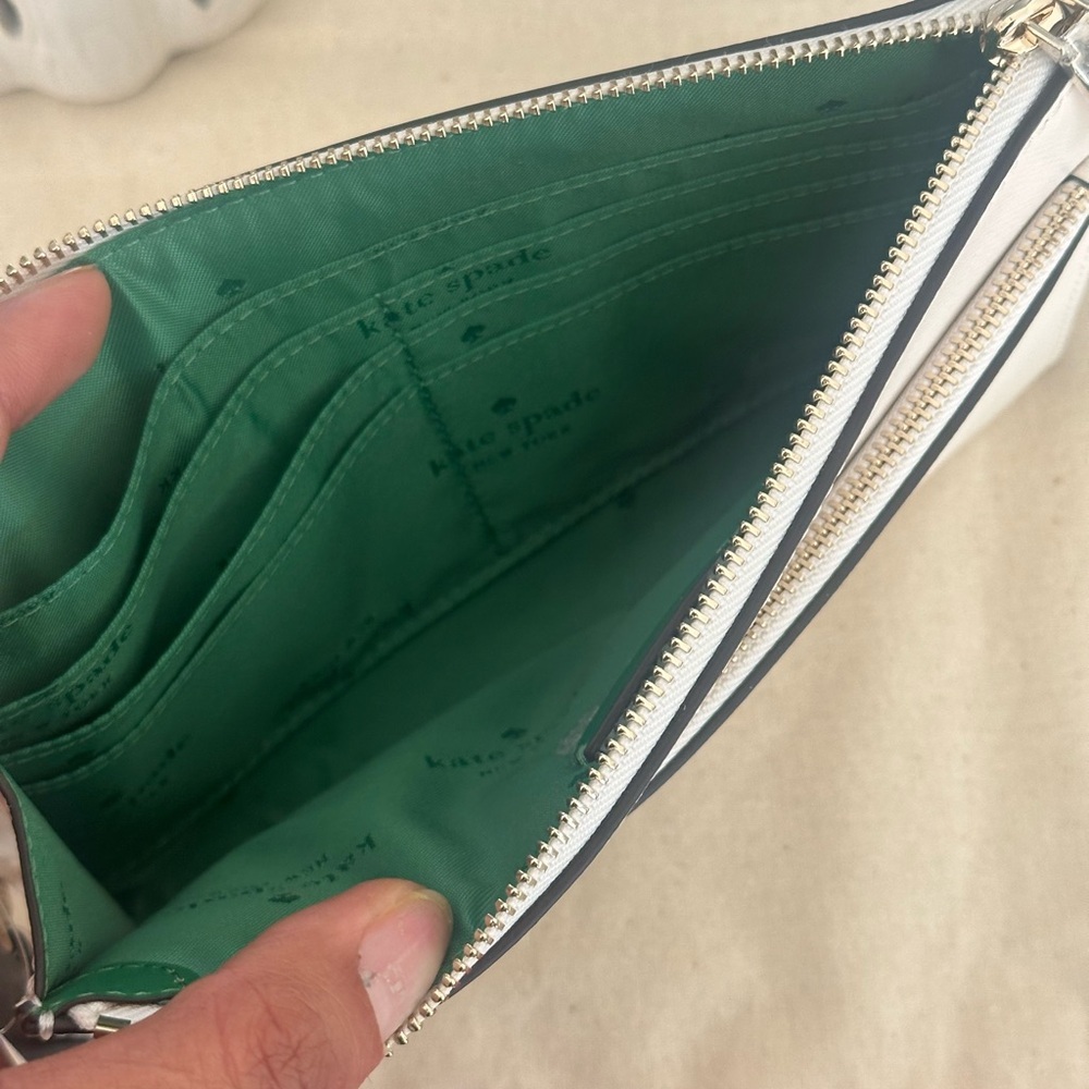 Unique 🍉 new Kate spade leather wallet wristlet - Picture 6 of 9